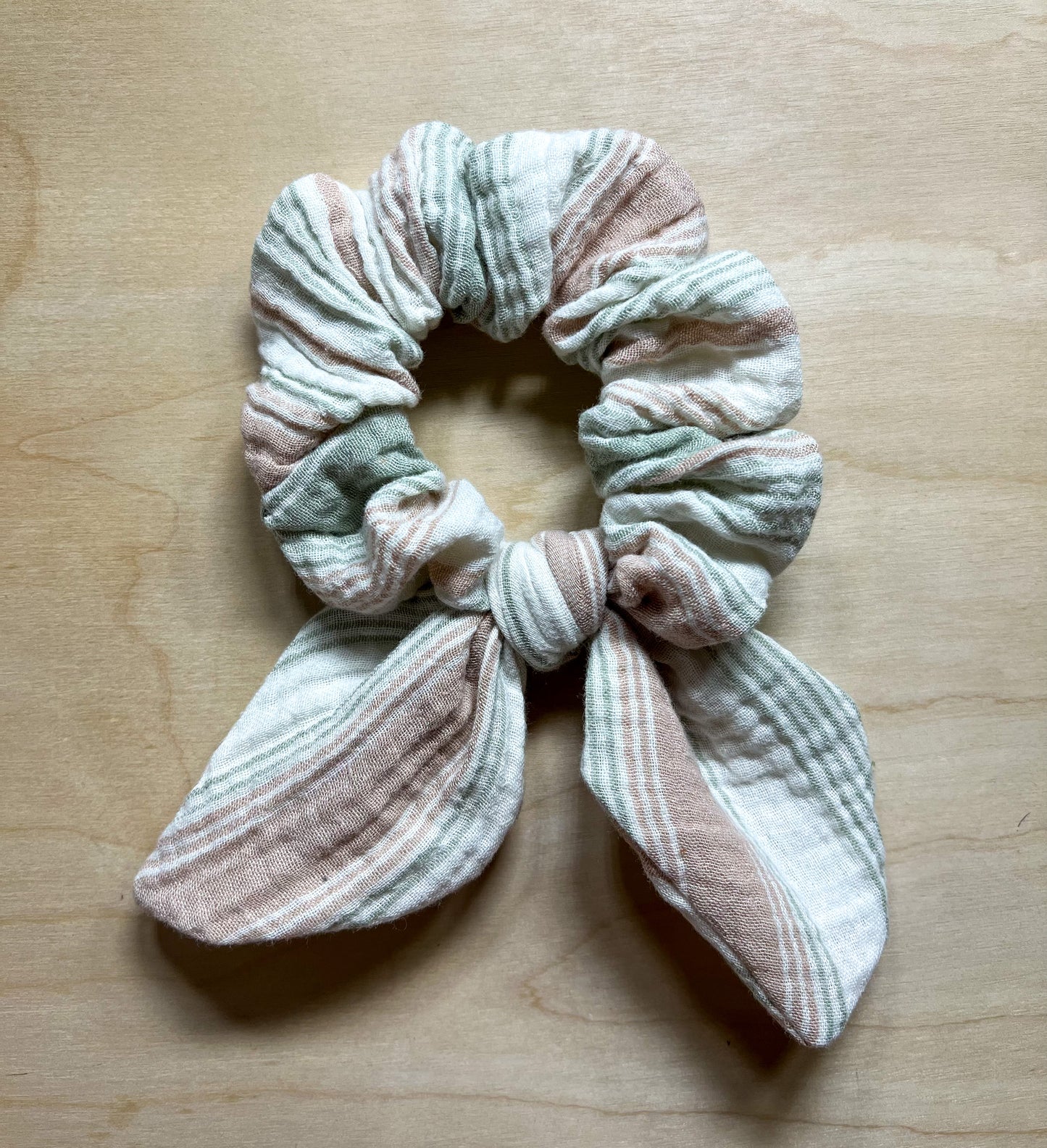 Earth Tones Multi-Striped Bunny Ears