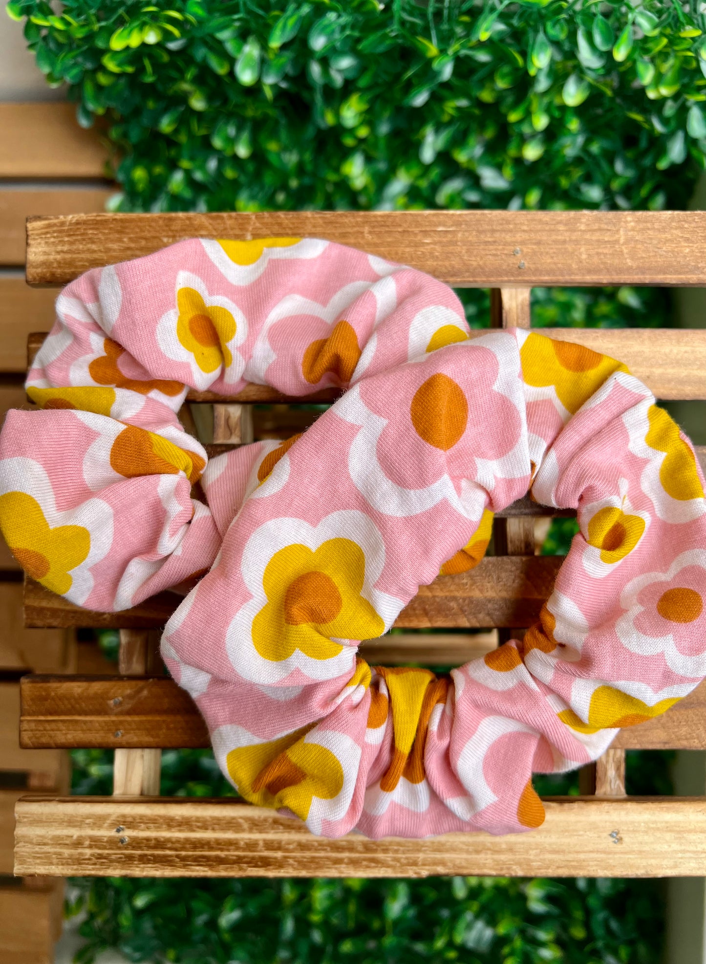 Flower Power Scrunchie