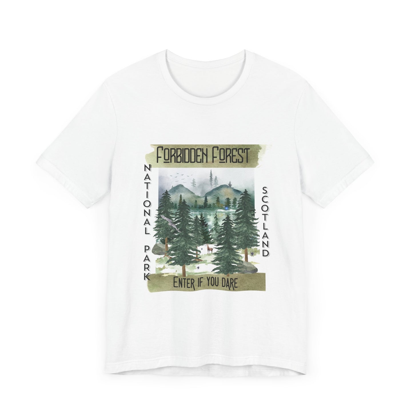 Forbidden Forest Short Sleeve T-shirt