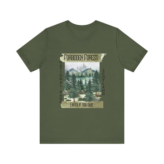 Forbidden Forest Short Sleeve T-shirt