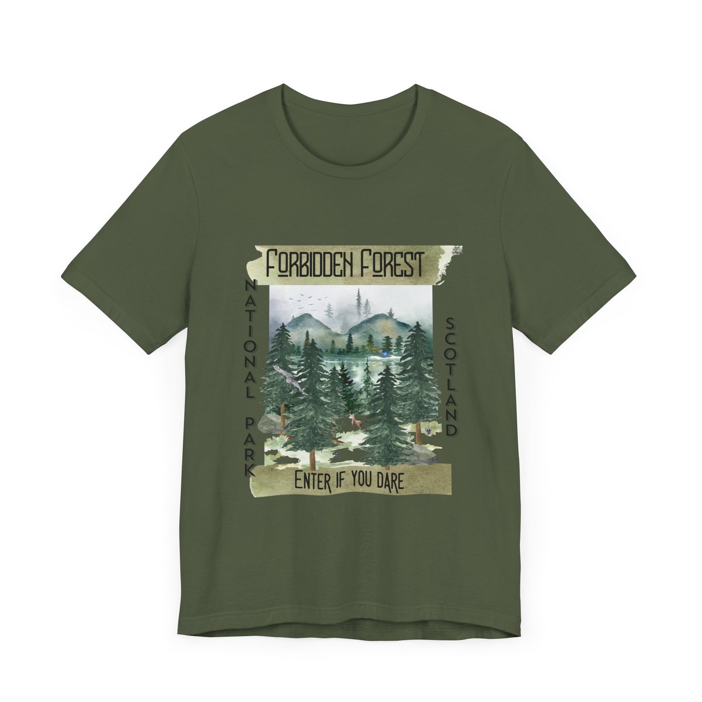 Forbidden Forest Short Sleeve T-shirt