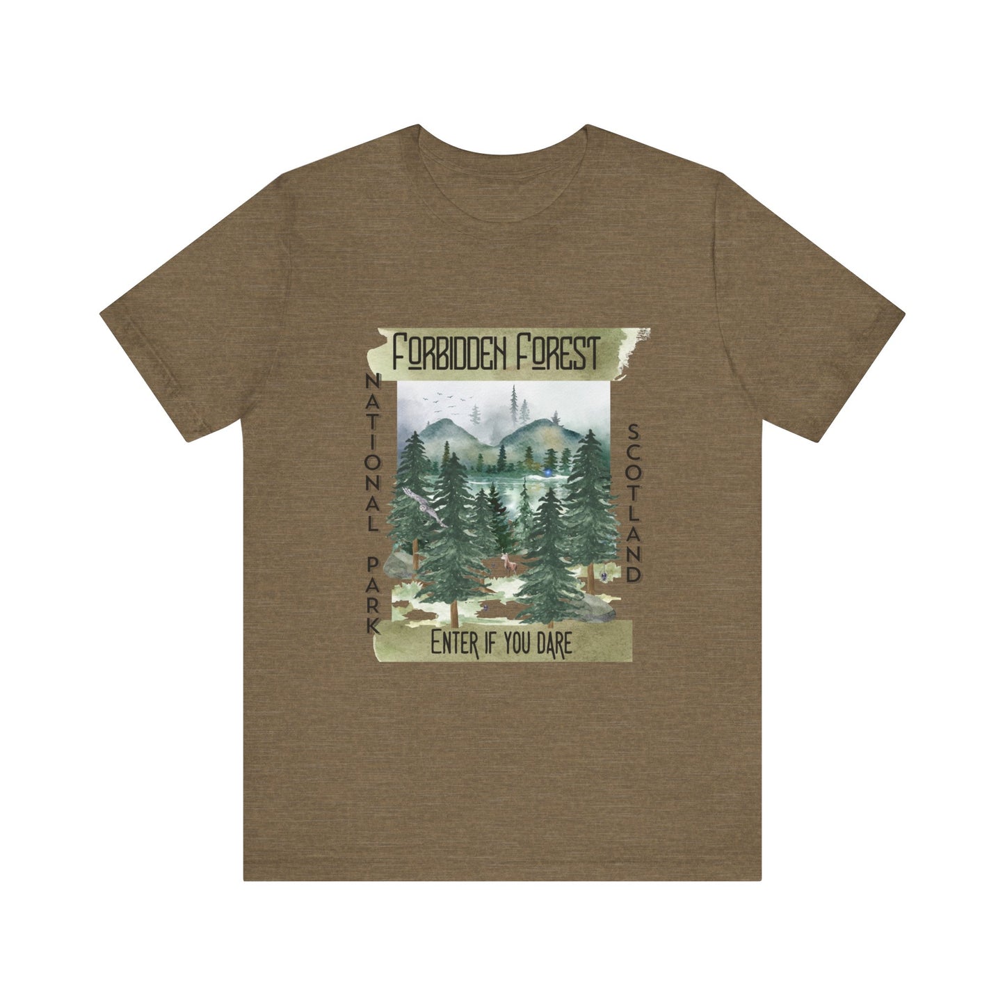 Forbidden Forest Short Sleeve T-shirt