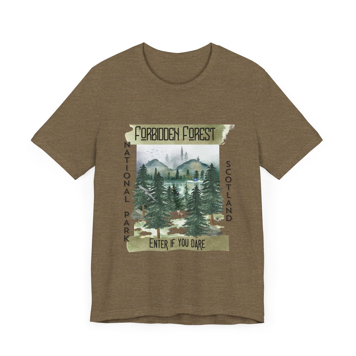 Forbidden Forest Short Sleeve T-shirt