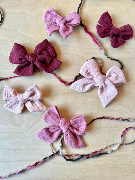 Muslin Mini Bow