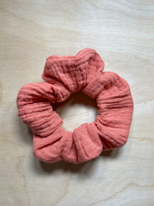 Coral Scrunchie
