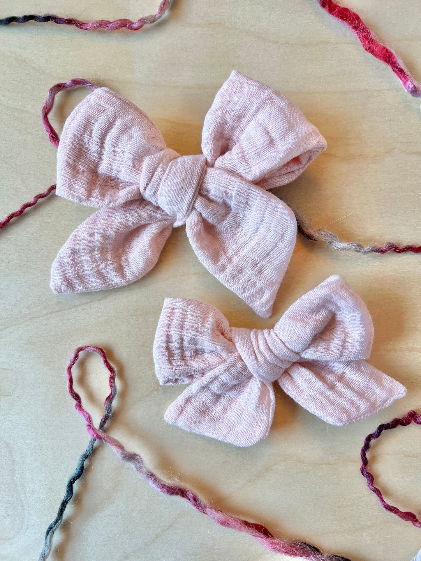 Muslin Mini Bow