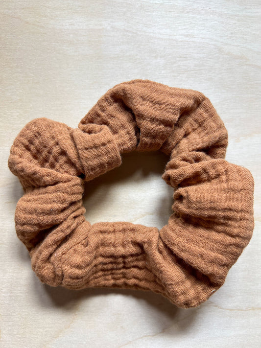 Brown Scrunchie